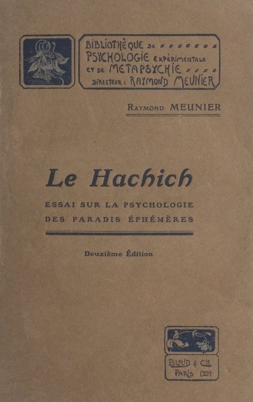 Couverture ebook de Le hachich, de Raymond Meunier