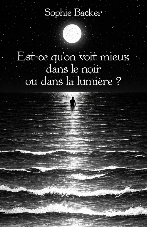 Couverture ebook de Est-ce qu'on voit mieux dans le noir ou dans la lumière ?, de Sophie Backer
