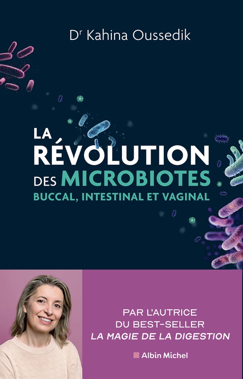 ebook cover of La Révolution des microbiotes, by Kahina Oussedik