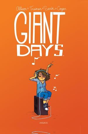 Couverture ebook de Giant Days T2, de John Allison, Lissa Treiman