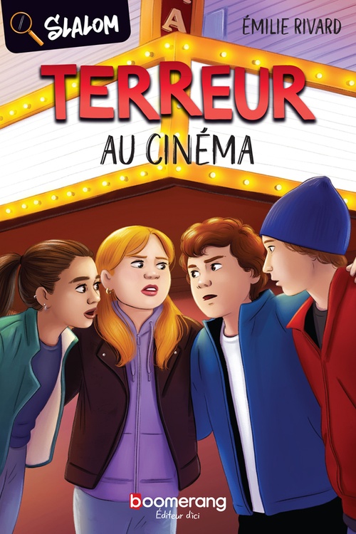Couverture ebook de Terreur au cinéma, de Rivard Emilie