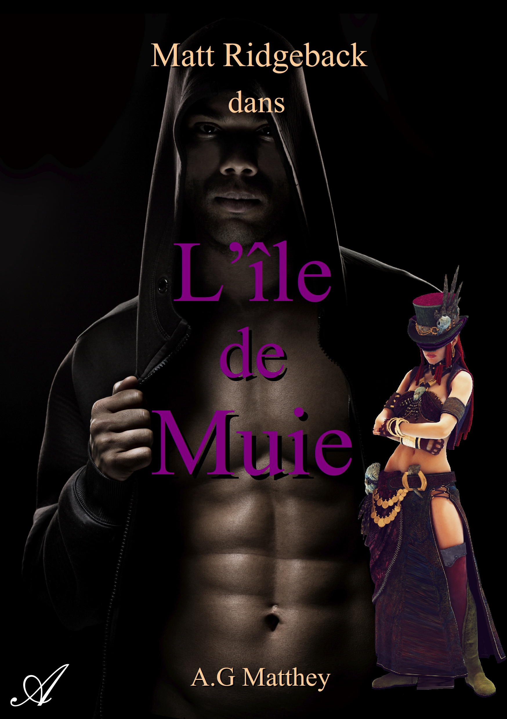 Couverture ebook de Matt Ridgeback dans L´île de Muie, de A.G Matthey