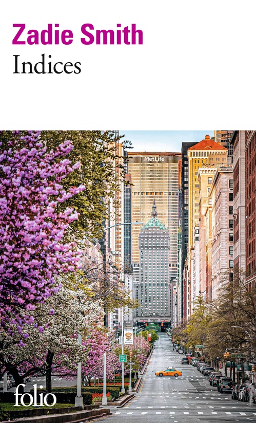 ebook cover of Indices, by Zadie Smith, Sika Fakambi