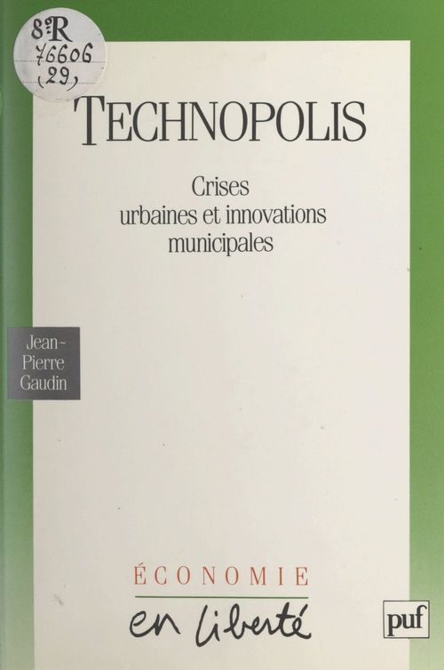 ebook cover of Technopolis, by Jean-pierre Gaudin