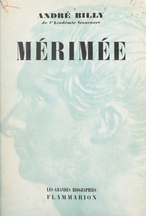 ebook cover of Mérimée, by Andre Billy