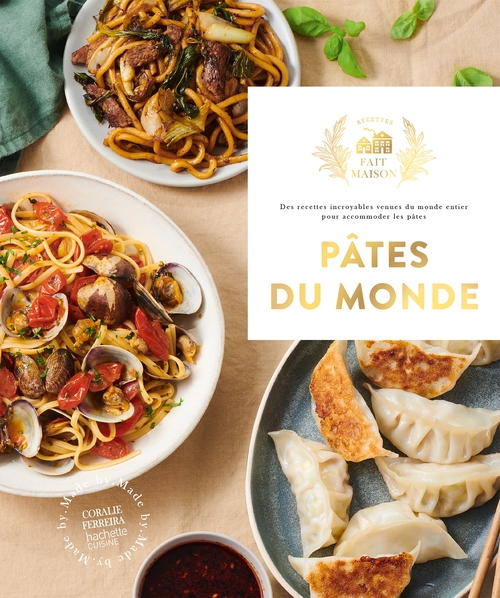 Couverture ebook de Pâtes du Monde, de Mélanie Martin