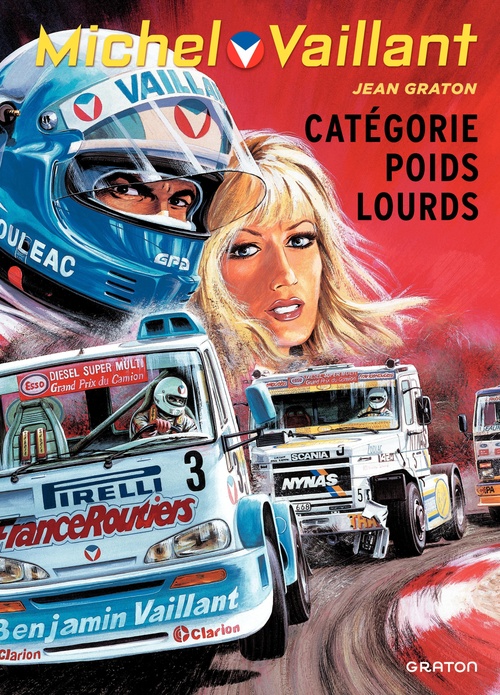 Couverture ebook de Michel Vaillant - Tome 49 - Catégorie poids lourds, de Jean Graton
