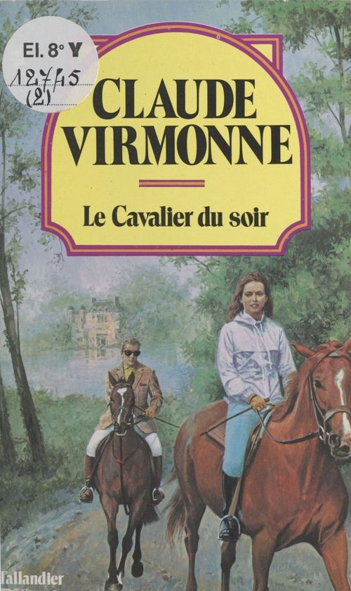 Couverture ebook de Le cavalier du soir, de Claude Virmonne