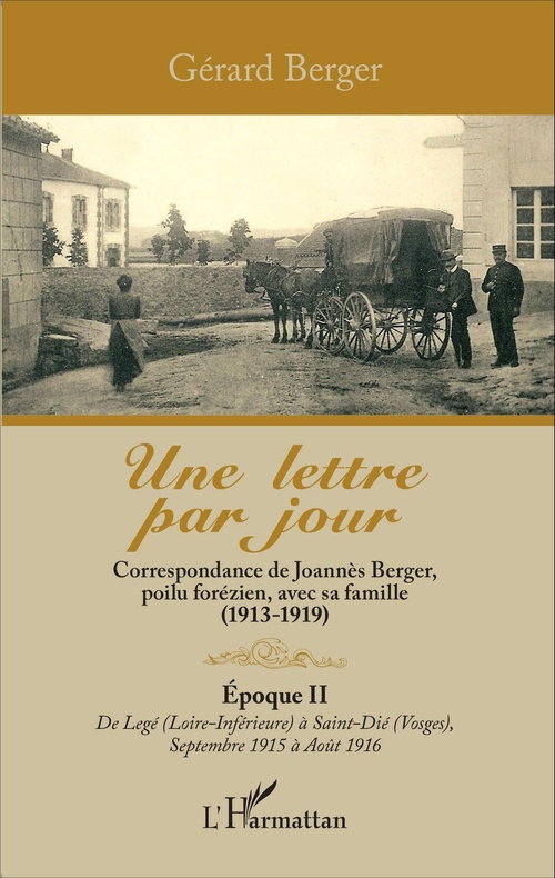 Couverture ebook de Une lettre par jour, de Gérard Berger