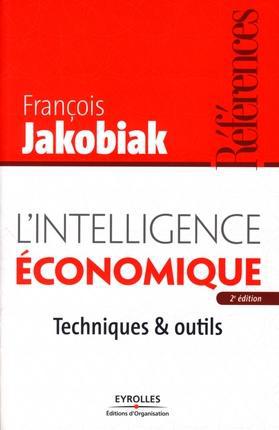 Couverture ebook de L'intelligence économique, de Jakobiak Franco