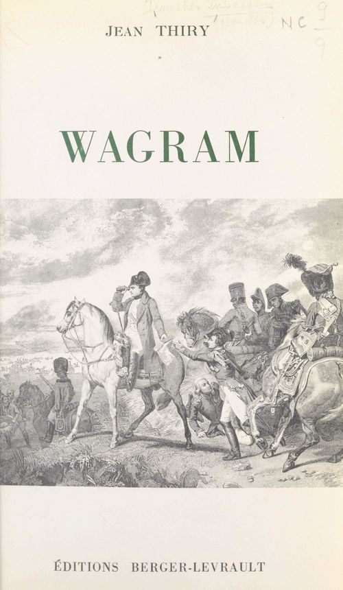 Couverture ebook de Wagram, de Jean Thiry