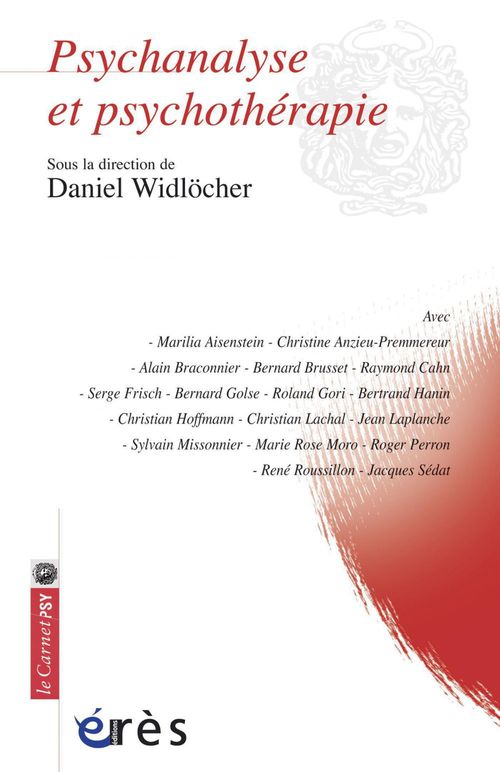 ebook cover of Psychanalyse et psychothérapie, by Widlocher Daniel(Sou