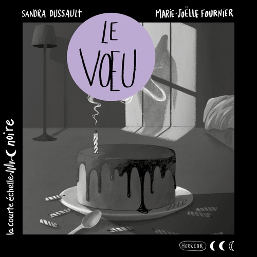 Couverture audiobook de Le voeu, de Sandra Dussault