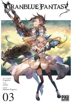 ebook cover of Granblue Fantasy T03, by Makoto Fûgetsu, Cocho