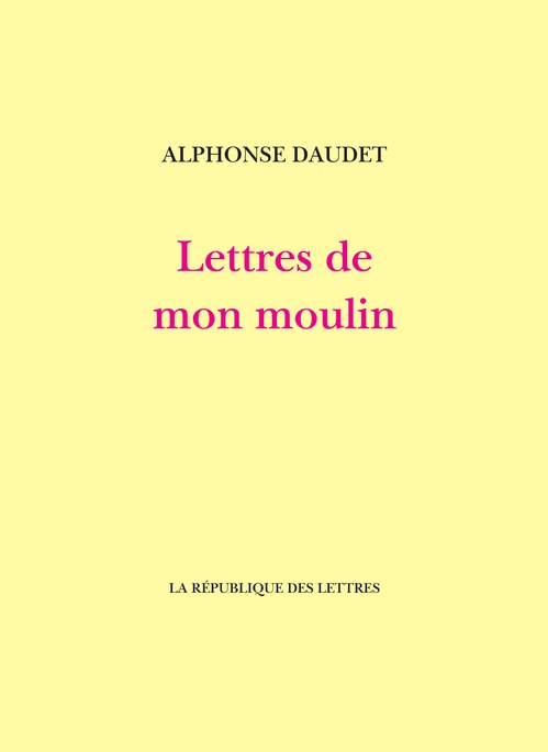 Couverture ebook de Lettres de mon moulin, de Alphonse Daudet