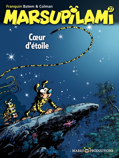 ebook cover of Marsupilami - Tome 27 - Coeur d'étoile, by Batem, Stéphane Colman, André Franquin