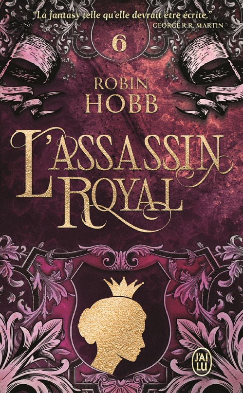 Couverture ebook de L'Assassin royal (Tome 6) - La Reine solitaire, de Robin Hobb