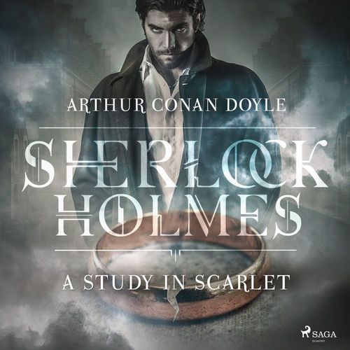 Couverture audiobook de A Study in Scarlet, de Sir Arthur Conan Doyle