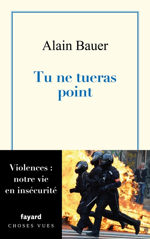 Couverture ebook de Tu ne tueras point, de Alain Bauer