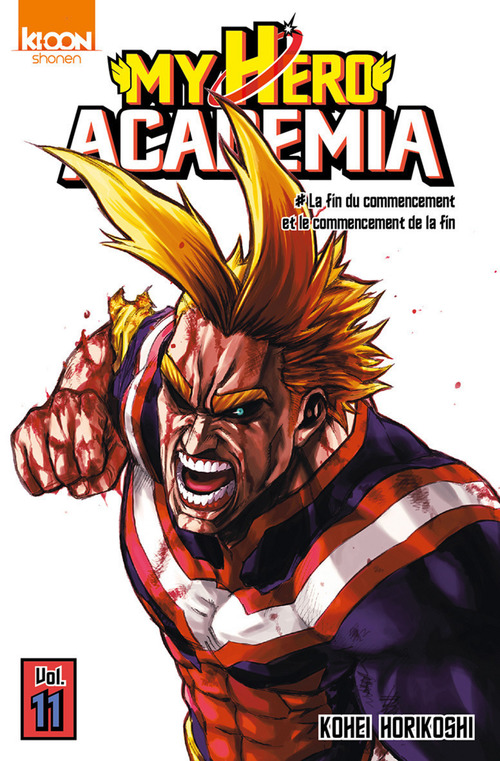 Couverture ebook de My Hero Academia T11, de Kohei Horikoshi