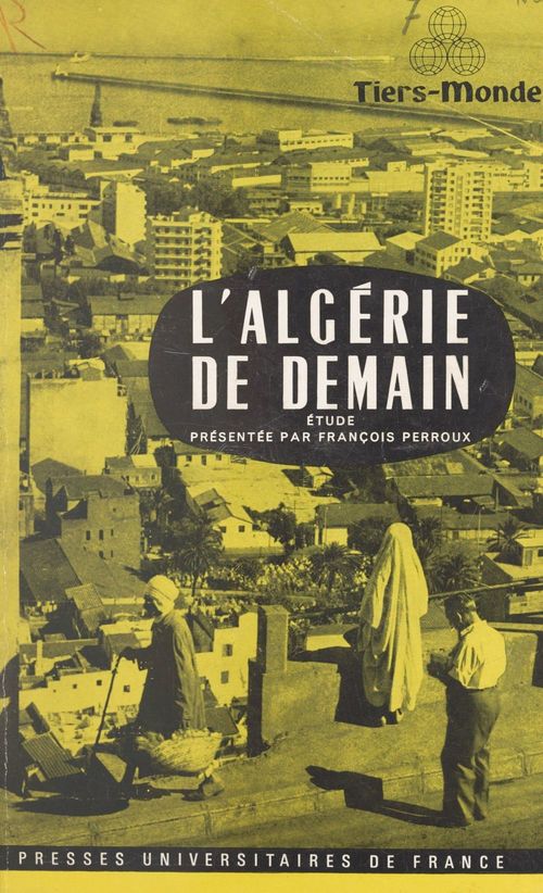 Couverture ebook de L'Algérie de demain, de Francois Perroux
