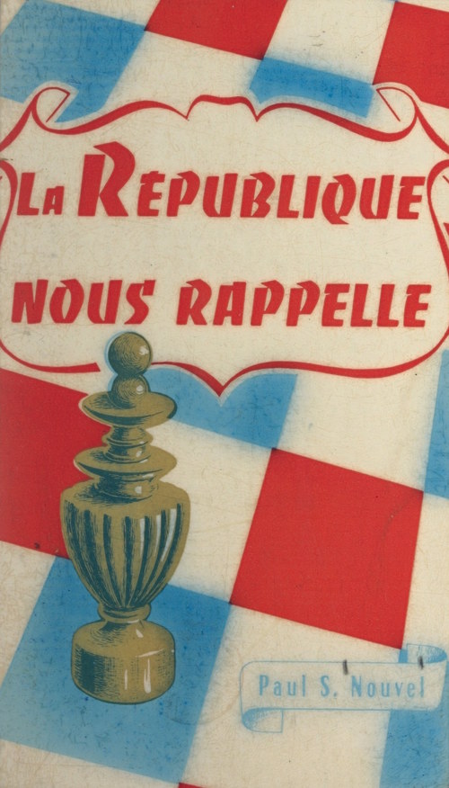 ebook cover of La République nous rappelle..., by Paul S. Nouvel