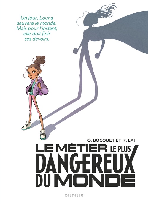 Couverture ebook de Le métier le plus dangereux du monde - Tome 1 - Louna (face), de Olivier Bocquet