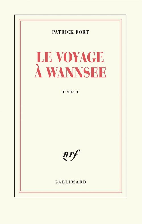 ebook cover of Le voyage à Wannsee, by Patrick Fort