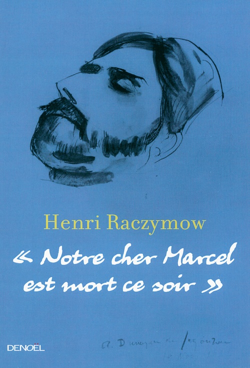 ebook cover of Notre cher Marcel est mort ce soir, by Henri Raczymow