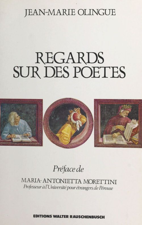 Couverture ebook de Regards sur des poètes, de Jean-Marie Olingue