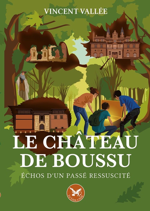 ebook cover of Le château de Boussu, by Vincent Vallee