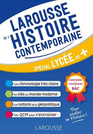 ebook cover of Le Larousse de l'Histoire contemporaine, by Collectif