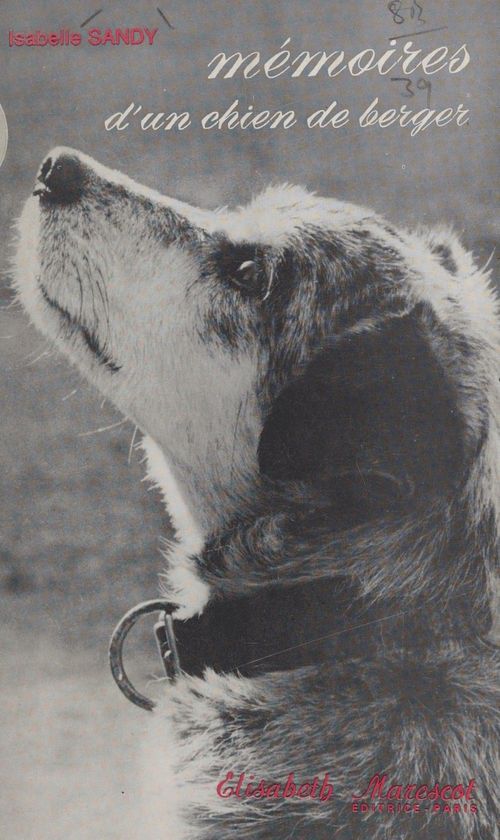 ebook cover of Mémoires d'un chien de berger, by Isabelle Sandy