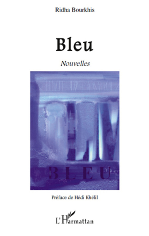 ebook cover of Bleu, by Ridha Bourkhis