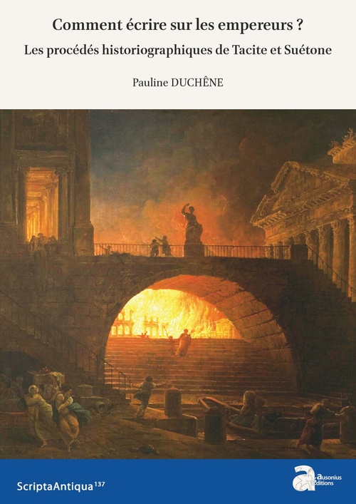 Couverture ebook de Comment écrire sur les empereurs ?, de Pauline Duchêne
