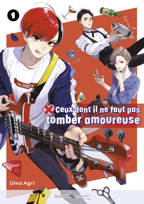 Couverture ebook de Ceux dont il ne faut pas tomber amoureuse T01, de Aguri Uma