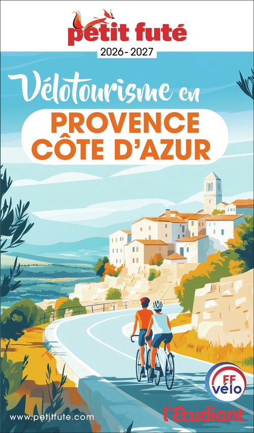ebook cover of Guide Vélotourisme En Provence / Cote D'azur 2026 Petit Futé, by Collectif