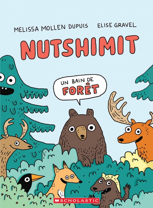 Couverture ebook de Nutshimit : Un bain de forêt, de Mollen Melissa Dupuis