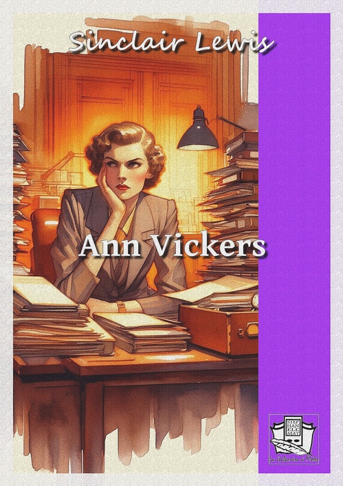 Couverture ebook de Ann Vickers, de Sinclair Lewis
