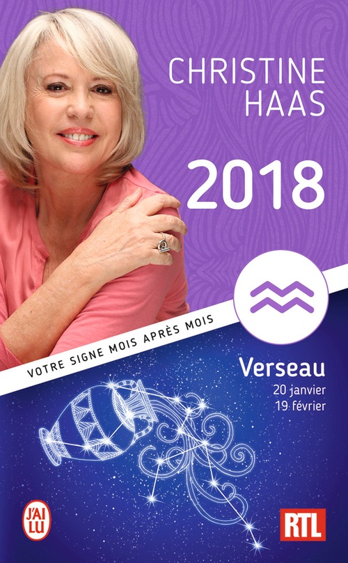 Couverture ebook de Verseau 2018, de Christine Haas