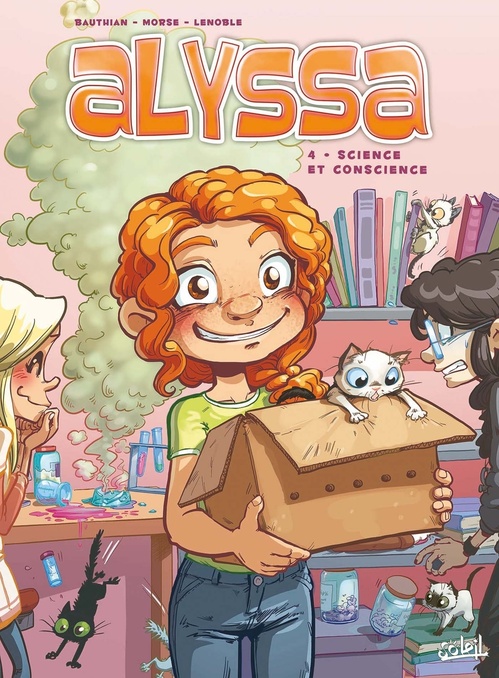 Couverture ebook de Alyssa T04 - Science et conscience, de Isabelle Bauthian