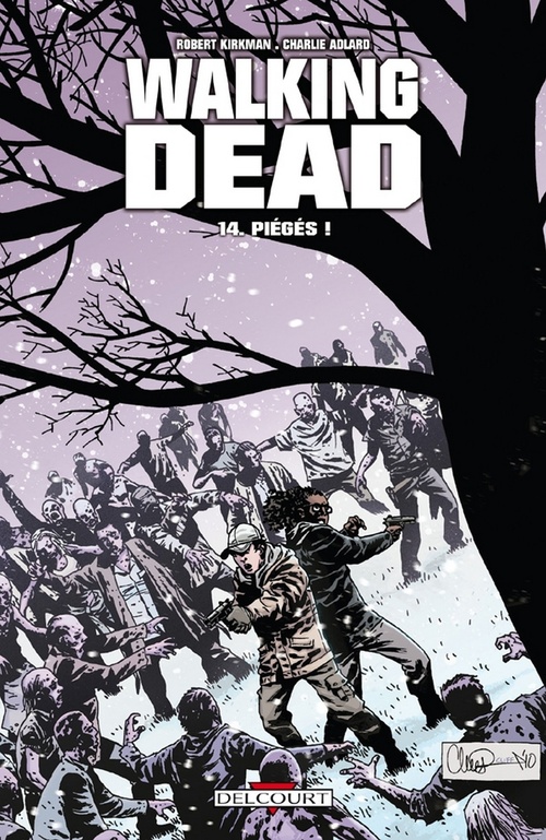 Couverture ebook de Walking Dead T14 - Piégés !, de Charlie Adlard, Robert Kirkman