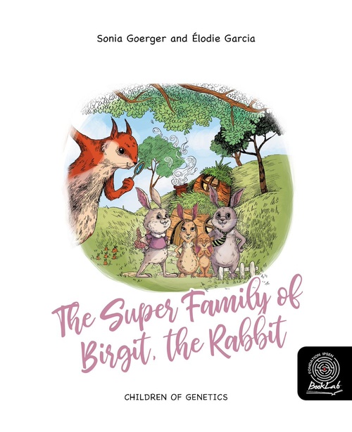 ebook cover of The Super Family of  Birgit, the Rabbit, by Sonia Goerger