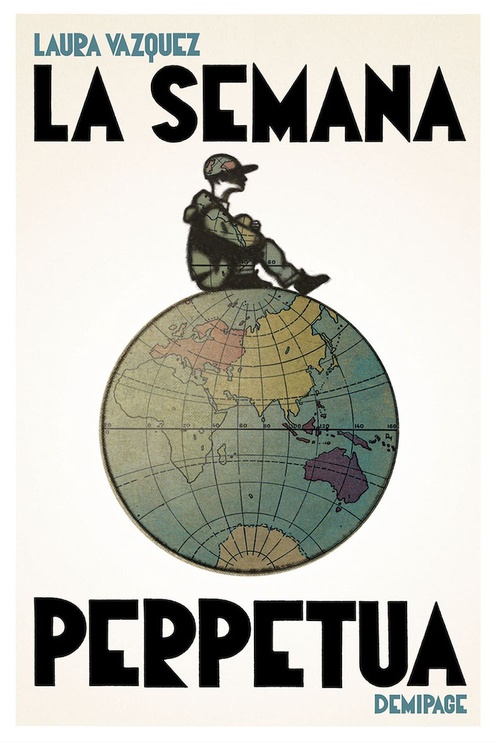 ebook cover of La semana perpeyua, by Laura Vazquez
