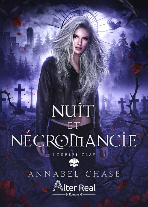 Couverture ebook de Nuit et Nécromancie, de Annabel Chase
