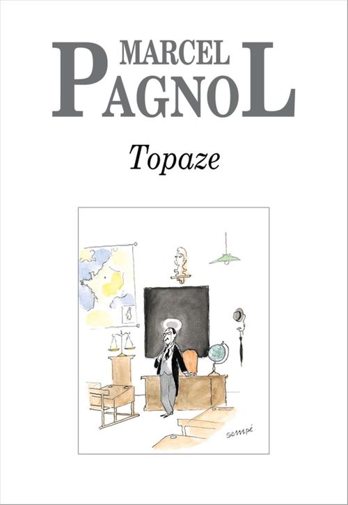 ebook cover of Topaze, by Marcel Pagnol