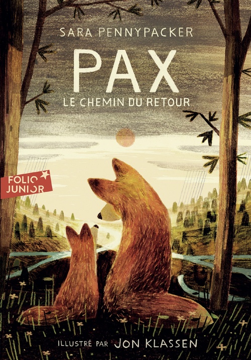 ebook cover of Pax, le chemin du retour, by Sara Pennypacker, Jon Klassen