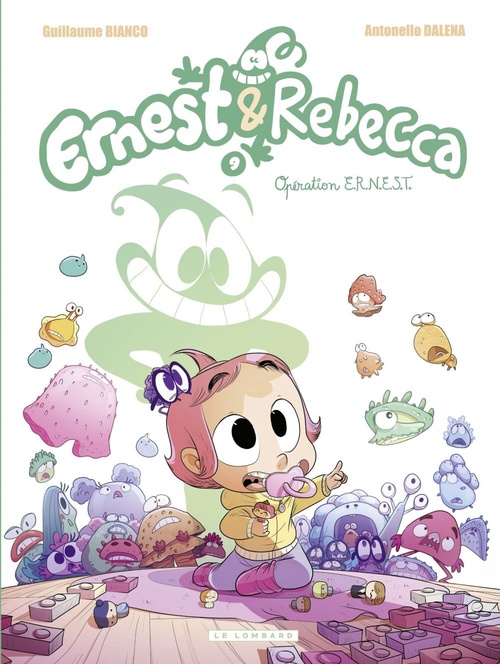 ebook cover of Ernest & Rebecca - tome 9 - Opération E.R.N.E.S.T., by Guillaume Bianco, Antonello Dalena