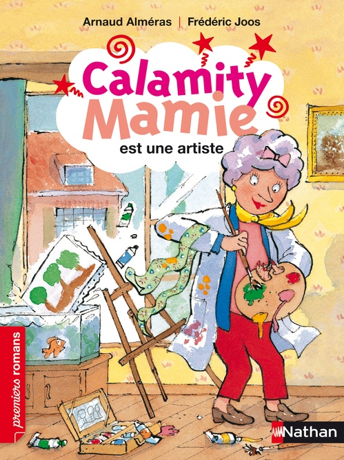 Couverture ebook de Calamity mamie est une artiste, de Arnaud Alméras, Frédéric Joos
