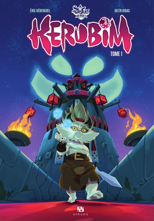 ebook cover of Dofus Heroes Kerubim - Tome 1, by Eric Herenguel, Julen Ribas